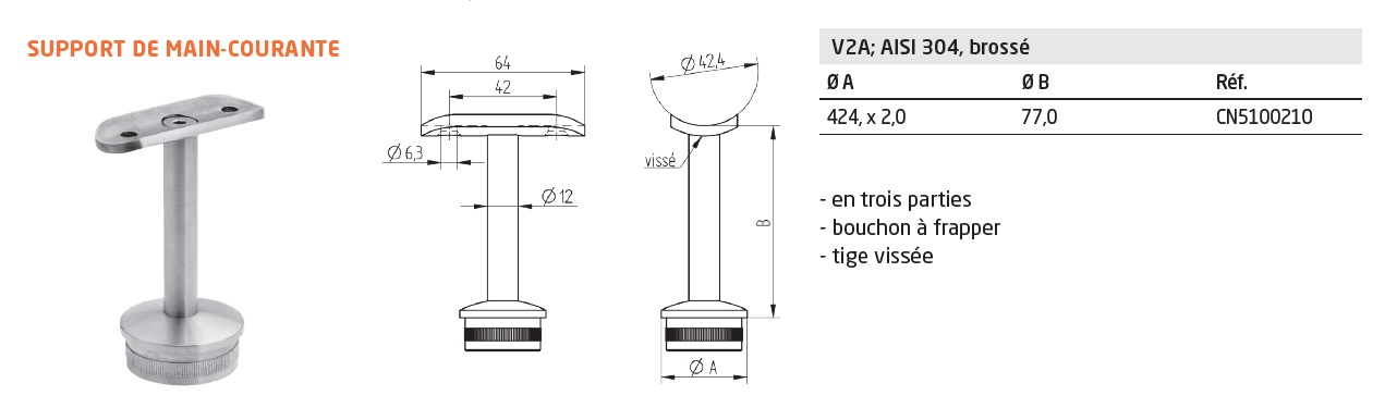 Support Identification Inox Stiens Ferronneries SPRL